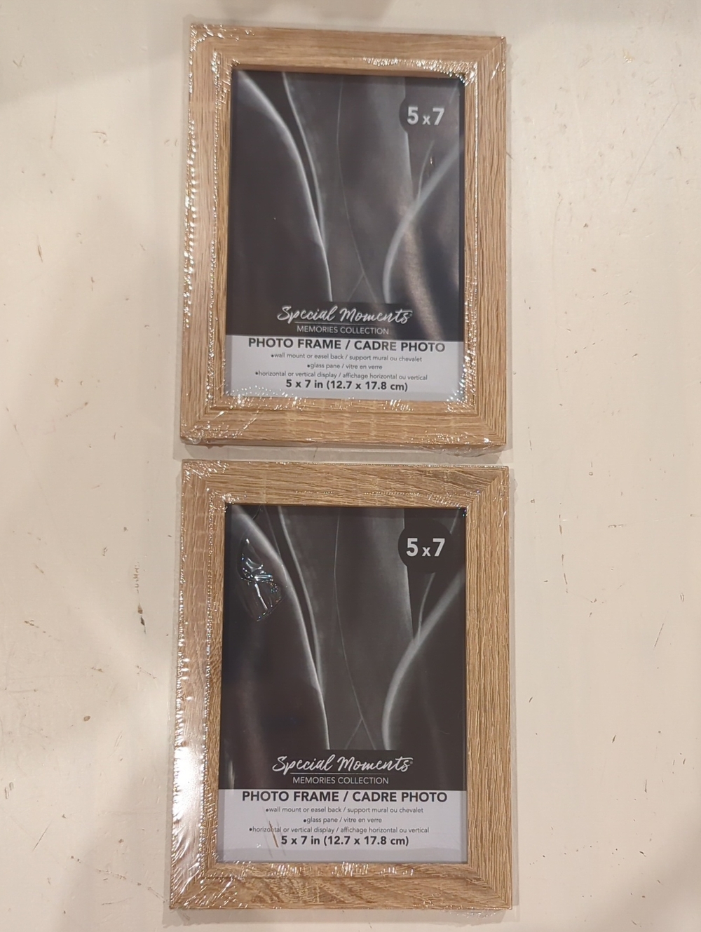 New Special Moments Natural Wood-Tone 5x7 Photo Frame